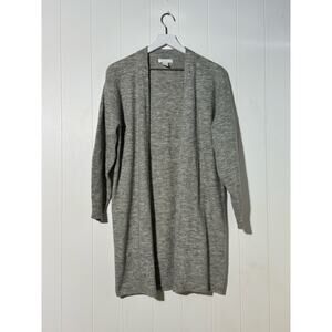 H&M · XS · Open Front Duster Cardigan · Marled Knit Lightweight Layer · Gray